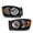 Clear Lens Black Housing Amber Reflector, variant on PIT66 Headlights Fit For 06-09 Dodge Ram 1500 2500 3500 Pair Headlights Headlamps Set Black/Amber