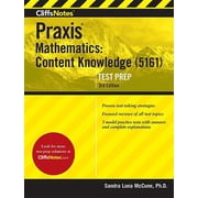 Cliffsnotes Test Prep CliffsNotes Praxis Mathematics: Content Knowledge (5161), (Paperback)