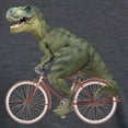 thumbnail image 3 of CafePress - Cycling Tyrannosaurus Rex T Shirt - Womens Tri-blend T-Shirt, 3 of 4