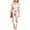 FPl White, variant on Women's Loose Solid Off Shoulder Elastic Waist Stretchy Long Romper Jumpsuit with Pockets