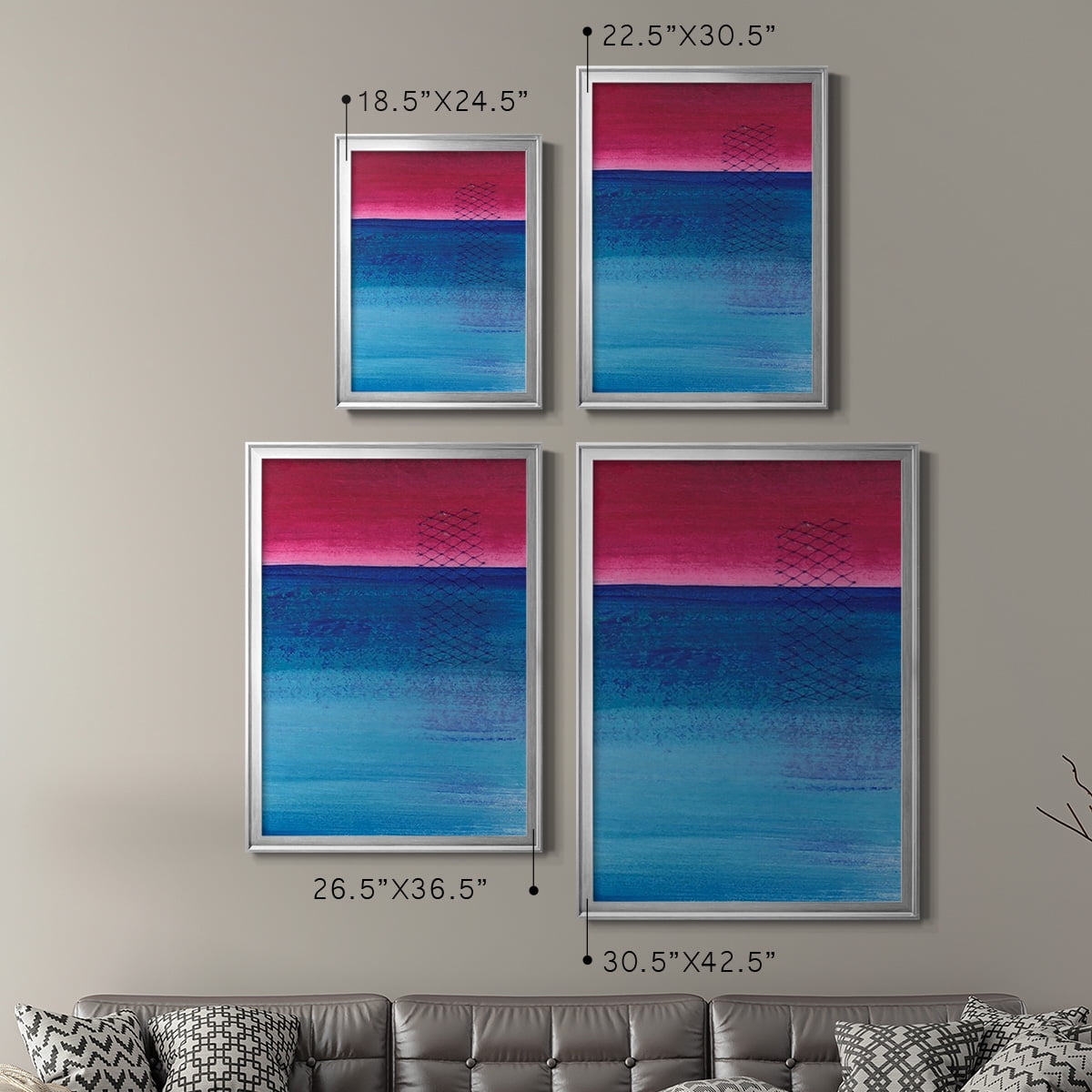 Gently Oppose I Premium Framed Print, in Gold, Black, or Silver - Ready to Hang