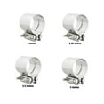 thumbnail image 1 of Maoww Universal Truck Adjustable Hose Clamp Portable Exhaust Muffler Pipe Clip Automotive Automobile Upgrade Modified 2.25 Inch, 1 of 9