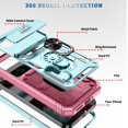 thumbnail image 6 of HCTian for Google 9/9 Pro Phone Case,360° Kickstand & Slide Camera Cover,Military Heavy Duty Full Body Hard Shell Shockproof Phone Case for Pixel 9 Pro,6.3 inch, 6 of 8