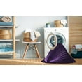 thumbnail image 2 of Ahgly Company Machine Washable Indoor Rectangle Transitional Deep Purple Area Rugs, 2' x 5', 2 of 7