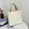 thumbnail image 3 of Trendy Cartoon Figure Print Tote Satchel Bag, Large Capacity Shoulder Bag, All-Match Bag For Shopping, 3 of 4