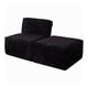 thumbnail image 4 of Sofá Cama M&E MUEBLES Fernanda Negro Con Taburete, 4 of 13