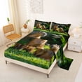 thumbnail image 2 of Erosebridal 3D Capybara Print Bed Sheets, Kids Boys Girls King Sheets, 4pcs, 2 of 5