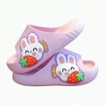 thumbnail image 4 of Godom Toddler Slippers Non-Slip Super Soft Quick Drying Shower Slides Beach Water Shoes, 4 of 4