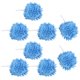 thumbnail image 1 of unbranded 8Ud Toallas Chenille Con Bola Esponjosa Azul Para Colgar En Cocina Y, 1 of 6