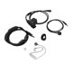 thumbnail image 1 of Auricular de garganta con PTT, U94 PTT con auricular de radio para dedo PTT Auriculares con micrófono de garganta Calidad inigualable, 1 of 8