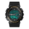 thumbnail image 4 of Reloj Spaceman Square para adolescentes, niños y niñas, estudiantes de secundaria, cronógrafo resistente al agua, electrónica para niños, 4 of 5