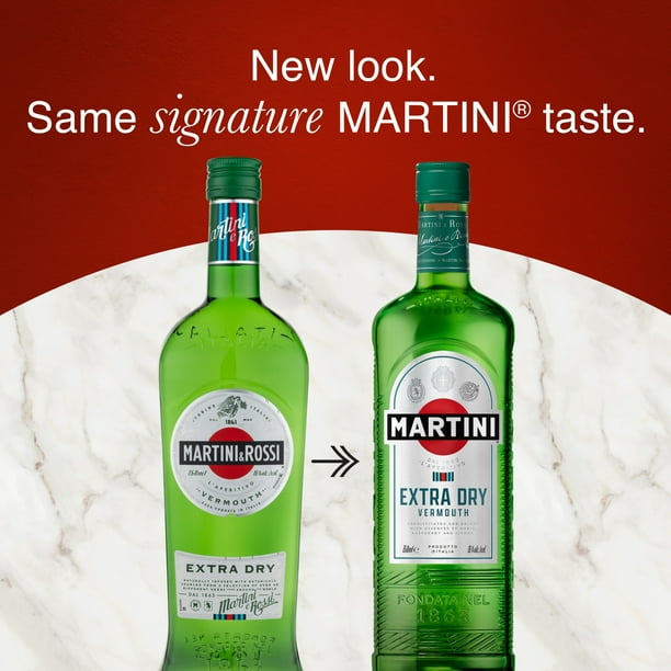 MARTINI & ROSSI Extra Dry Vermouth, 750 mL, 15% ABV - Walmart