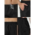 thumbnail image 7 of NOMADIC NOOK Men's Solid Color Drawstring Waist Mesh Lining Lightweight Board Shorts 2 Pack, 7 of 7