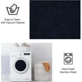 thumbnail image 3 of Noahas Soft Low Pile Rug Modern Area Rugs for Bedroom Living Room,Suitable for Boys Girls Teenagers and Adults with Super Soft Touch , Navy Blue , 4' x 6', 3 of 8