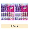 (2 pack) Baby Bottle Pop Christmas Candy Canes with Candy Cane Dipping Powder, Assorted Flavors, 6 Count