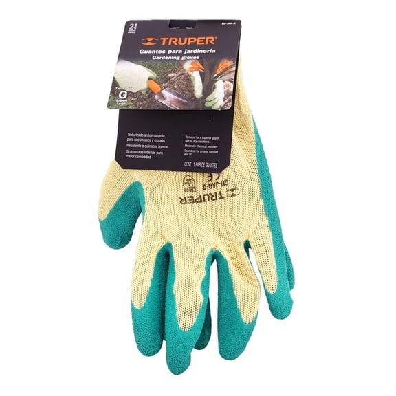 Guantes Truper para Jardinería Grandes