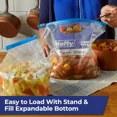 thumbnail image 5 of LYSSA -Hefty Slider Freezer Bags 56 Count Gallon Size Bpa Free Food Storage Bags, 5 of 6
