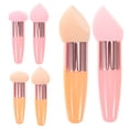 thumbnail image 2 of 6 esponjas de maquillaje: esponjas para difuminar, base de maquillaje con mango, aplicador de cosméticos, accesorios para polvos y líquidos., 2 of 7