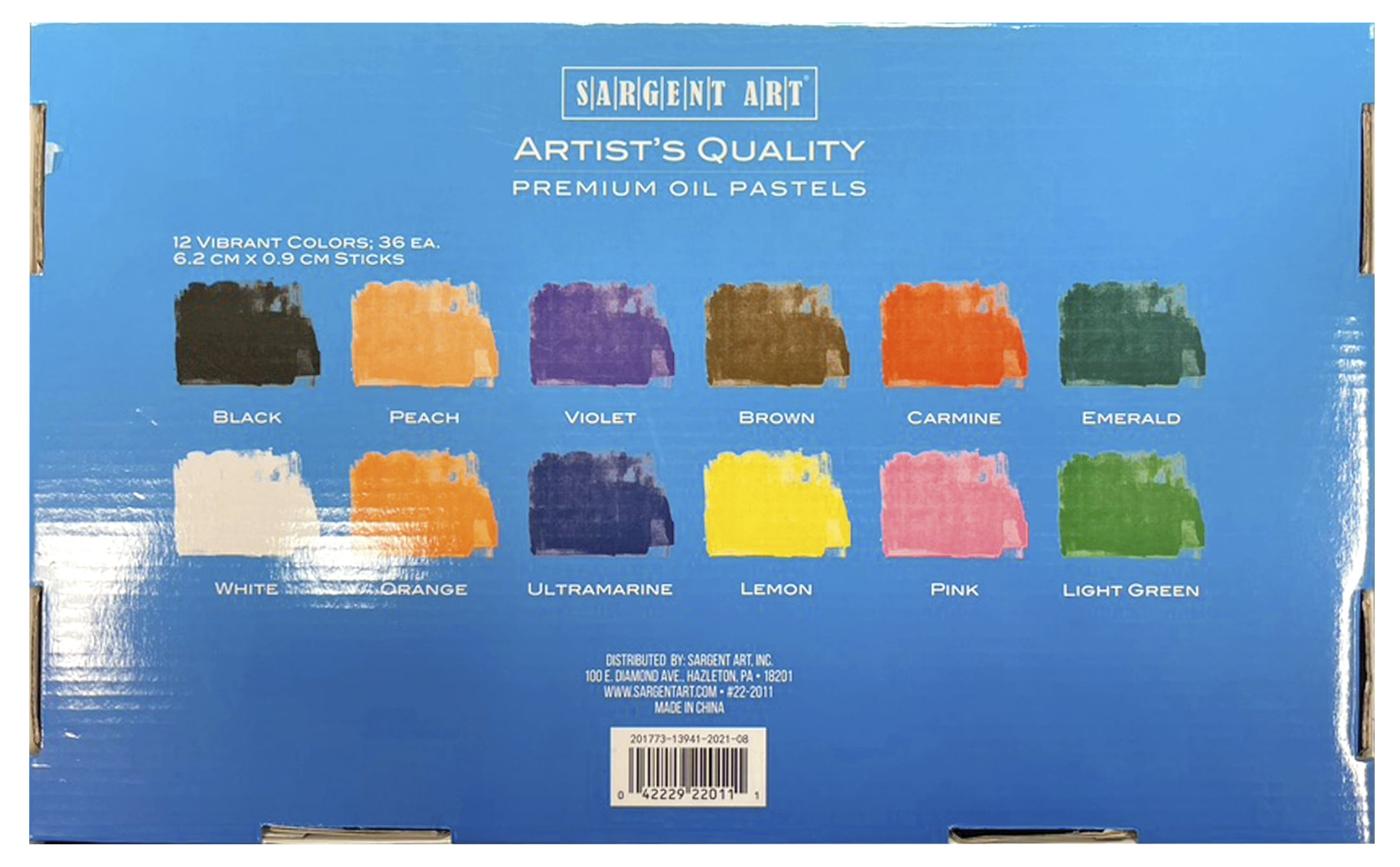 Gallery Metallic Oil Pastels 12/Pkg - Sargent Art