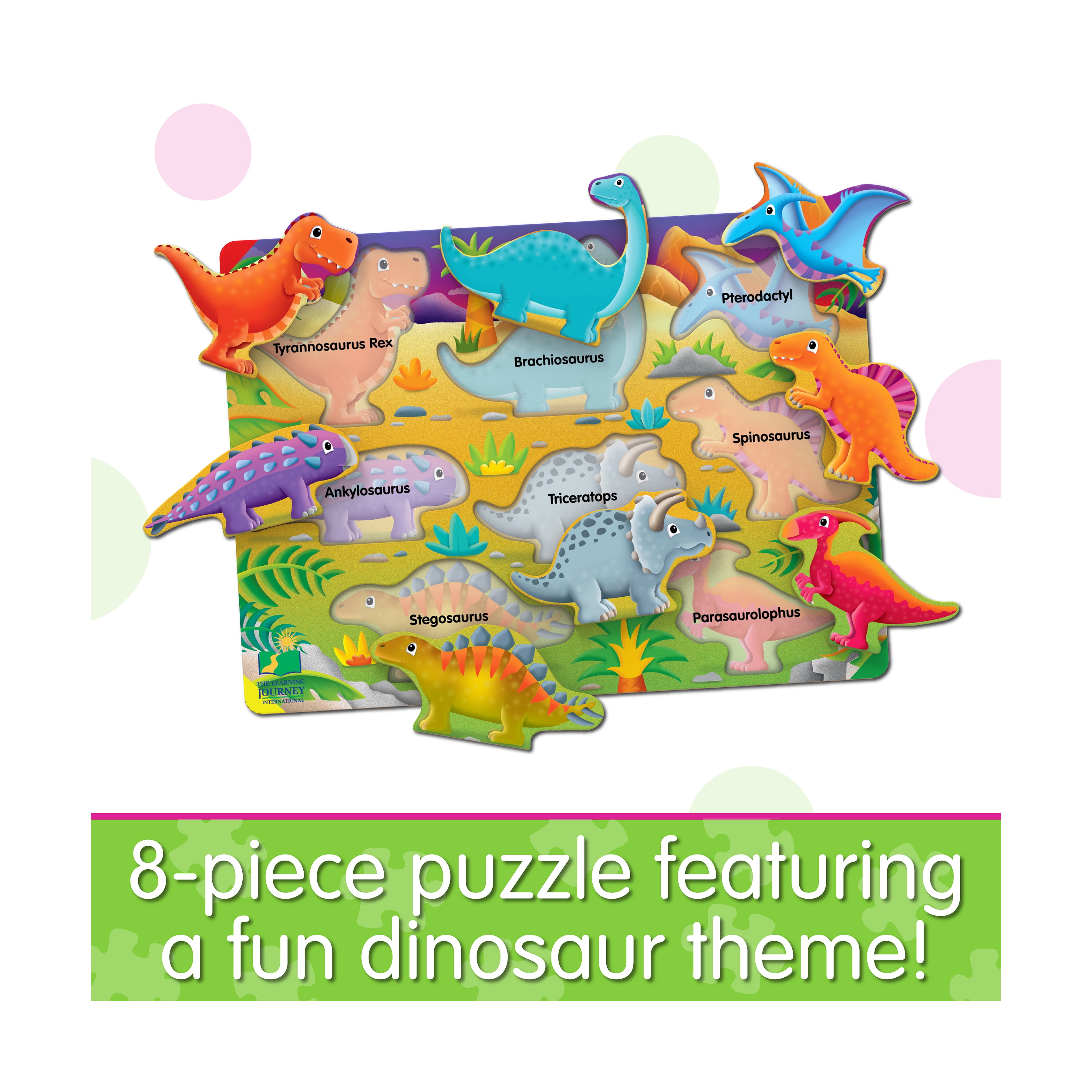 The Learning Journey My First Lift & Learn Puzzle - Dinosaur: 8