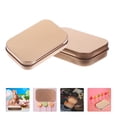 thumbnail image 2 of 5pcs Metal Hinged Tin Box Empty Small Hinged Tin Container Tinplate Box for Pills Cards Jewelries, 2 of 8