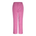 thumbnail image 4 of Women Pants Casual Womens Pants Pink Pants for Women Women'S Lounge Pants Wide Leg Pants Woman Womens Summer Pants, 4 of 8