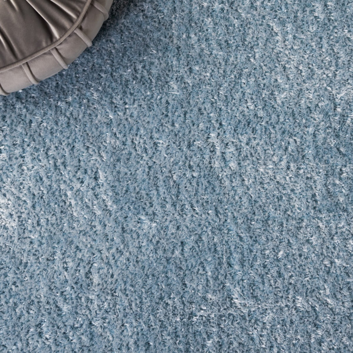 SAFAVIEH Tahoe Joey Modern Shag Area Rug, 5' x 7', Blue