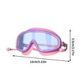 thumbnail image 3 of Dvruxg Large Frame Swimming Goggles with HD Clear Lenses - Adjustable & Waterproof Swim Goggles for Children, 3 of 4