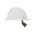 thumbnail image 3 of MSA V-Gard Slotted Hat Hardhat w/ Fas-Trac Suspension, White (2 Units), 3 of 4