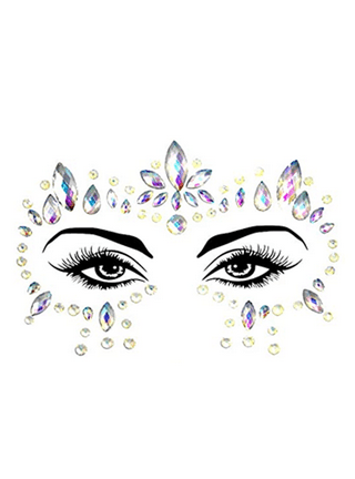 Face Gems ,Mixed 3D Rhinestones Makeup Jewels Colorful Eye Gems