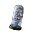 thumbnail image 2 of Ramo de rosas artificiales de flores preservadas, regalo del Día de San Valentín, adorno de arreglo floral para Acción de Gracias, mujeres y novias Envoltura azul, 2 of 9