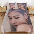 thumbnail image 1 of ROSÉ Practical Zip Design Smooth Touch Soft Finish Long Use Duvet Cover Sets for Everyday Rest, 1 of 5