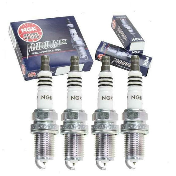 4 pc NGK Iridium IX Spark Plugs compatible with Toyota Camry 2.2L 2.4L L4 1992-2011