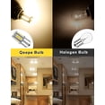 thumbnail image 3 of Bombilla LED Qoope 1156, blanco cálido, 12 V, 1,3 W, para autocaravana, paquete de 10, 3 of 8