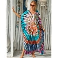 thumbnail image 6 of Sunforyou Kafan Dresses for Women Moo Moos Bathing suit Cover up Plus size Caftans for Women Loungewear, 6 of 6
