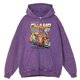 thumbnail image 5 of Sudadera con capucha retro desgastada para hombre, estilo hip hop, estilo club Champ 67, informal, de gran tamaño, 100 % algodón, 5 of 5