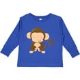 thumbnail image 3 of Inktastic Happy Monkey Boys or Girls Long Sleeve Toddler T-Shirt, 3 of 5
