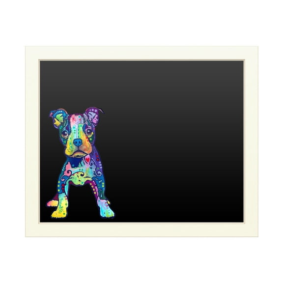 Trademark Fine Art 'On My Own' Chalkboard by Dean Russo