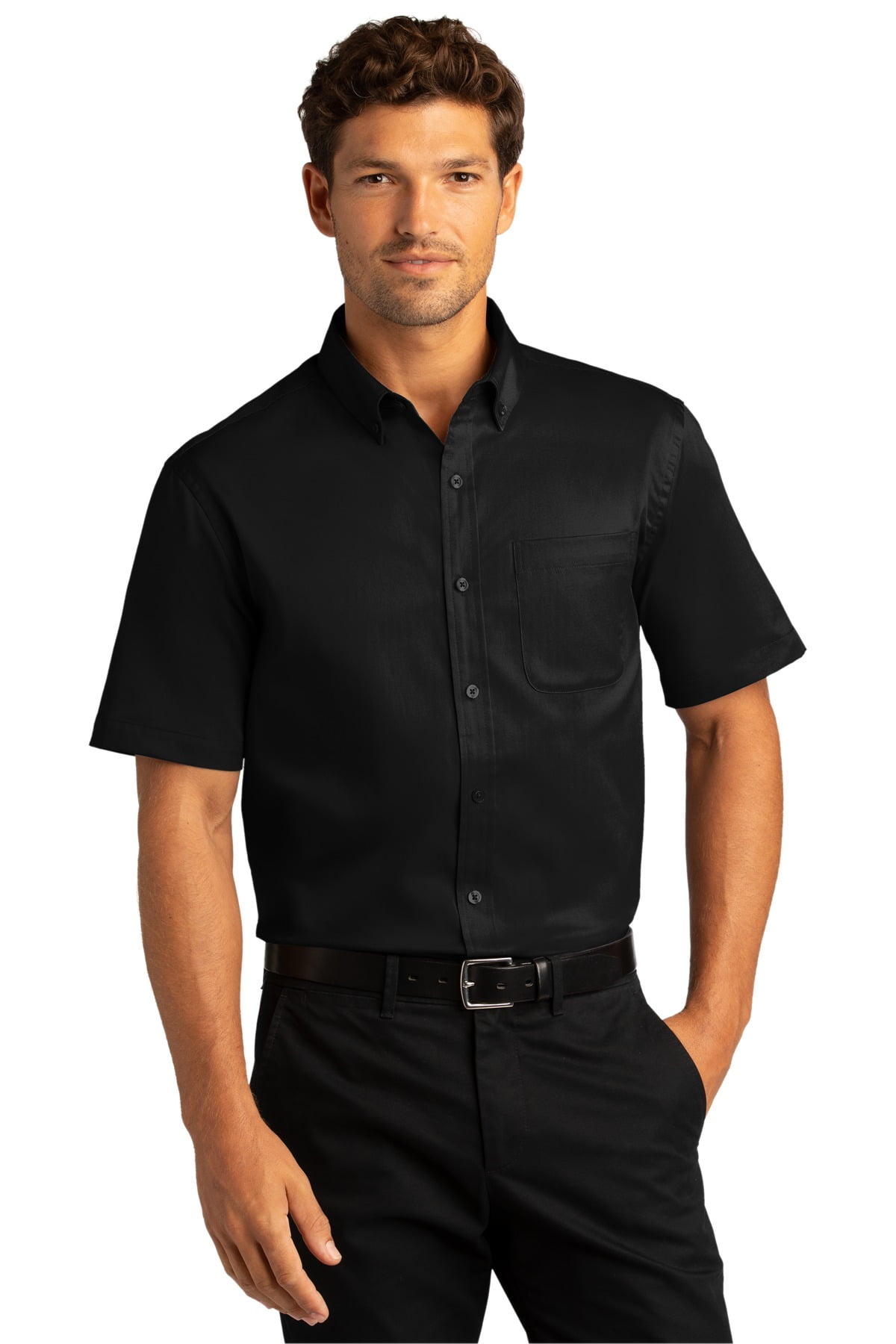 Short Sleeve Button-Down Shirts 