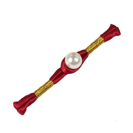 

Chinese Cheongsam Pearl Buttons Knot Chinese Traditional Handicraft Accessories
