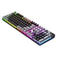 thumbnail image 2 of Estbridge Gaming Keyboard USB Wired Floating Keyboard Ergonomic Water Mechanical Feeling Keyboard Slim LED Backlit Keyboard for Desktop  Keyboard & Mouse, 2 of 4