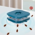 thumbnail image 1 of Cockroach Traps Safe Reusable Trapping Killing Cockroaches, Household Cockroach Traps, Effective For Kitchens Bedrooms Bathrooms, High Capacity Long Lasting, Metal Frame Reusable Design, For, 1 of 7