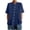 Navy, variant on Womens Oversized Pintuck t shirt Crew Neck Button top Casual Solid Color Blouse Summer Retro Fashion Pullover Style tee