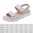 thumbnail image 2 of Sandalias planas para mujer Slingback Sandalias ligeras y cómodas para caminar Punta abierta Casual, 2 of 9