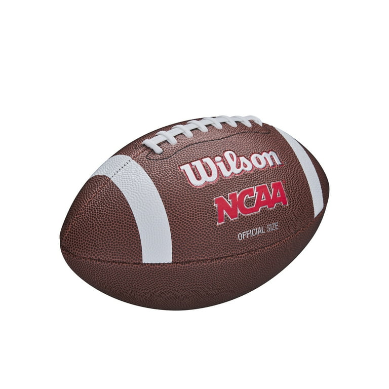 Wilson NCAA Red Zone Composite Football - Brown, Official Size