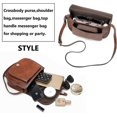 thumbnail image 5 of Women's Crossbody Bags Saddle Purse Satchel Bag Tote Shoulder Handbags Banmo, 5 of 5