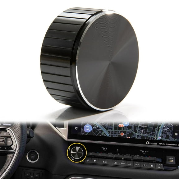 Power Knob Display Volume Radio Control Replacement Fit for Toyota Tundra 2022-2025, Fit for Sequoia 14 Inch Display