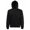 Black, variant on Fruit Of The Loom Mens Zip Through Hooded Sweatshirt / Hoodie