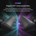 thumbnail image 2 of Graflsoa Wall-Mounted Bluetooth Soundbar BS-41A with Theater-Quality Sound, 10W Output, 5.0 BT, 2000mAh Battery, Includes USB & Audio Cables, No Plug Included, 2 of 6