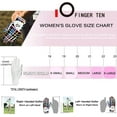 thumbnail image 7 of FINGER TEN Golf Gloves Women Right Handed Golfer Left Hand with Ball Marker USA Flag Ladies Breathable Soft All Weather Grip Printed Pattern Size XS S M L XL, 7 of 7